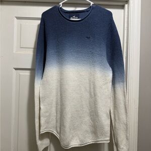Hollister Blue Knit Sweater